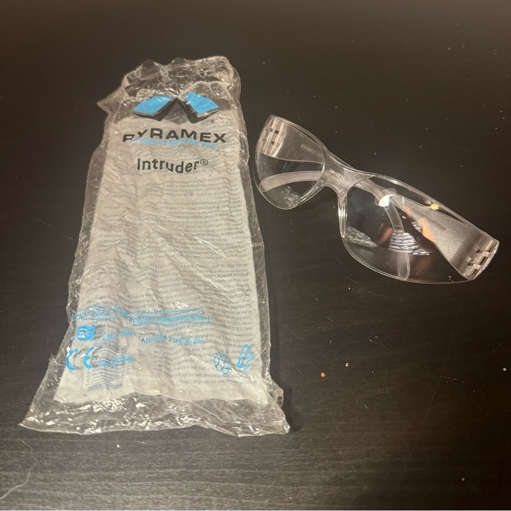 PYRAMEX INTRUDER SAFETY GLASSES Z87+ WORK EYEWEAR - LIGHTWEIGHT